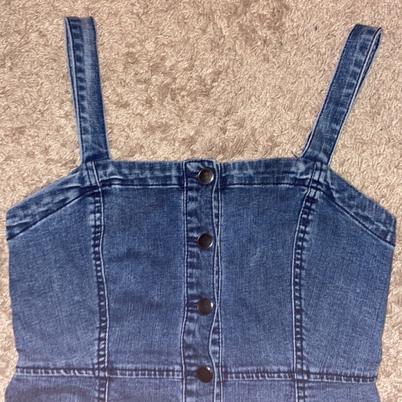 Aeropostle Denim Button-Up Dress - Picture 3 of 6